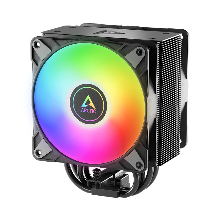 arctic立式cpu散热器freezer 36 a-rgb (black)